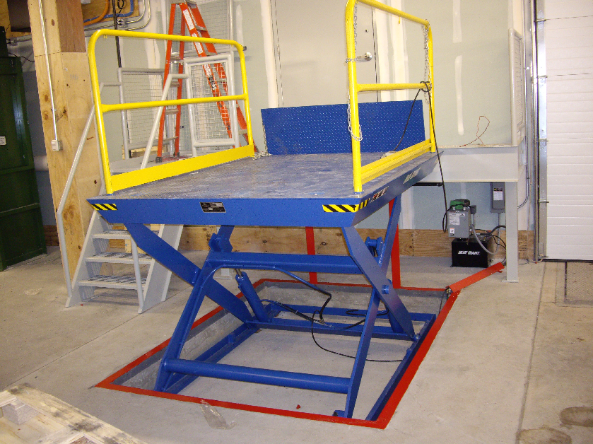 photo gallery dock lifts; scissors docks & lifts